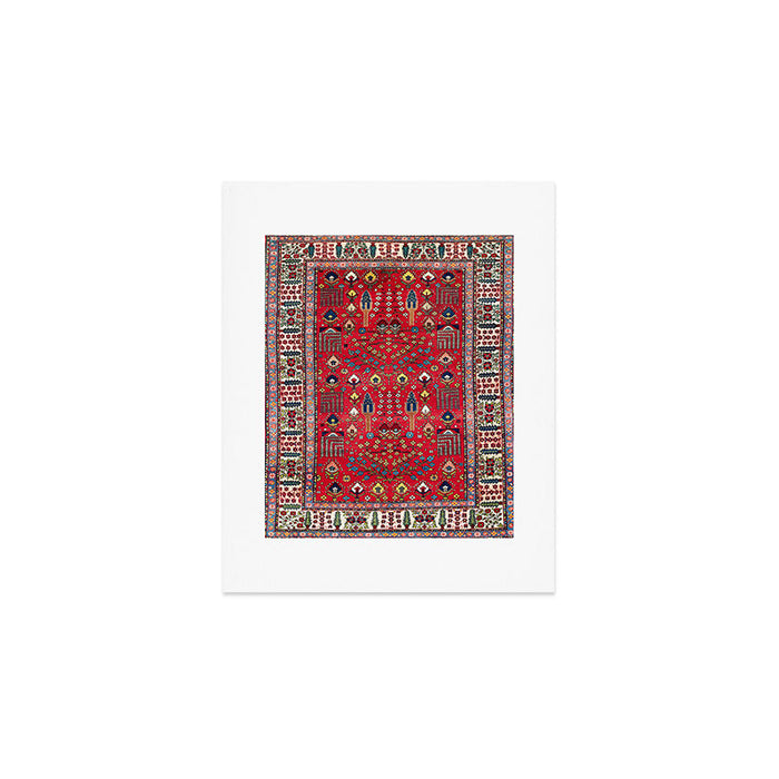 Bakhtiari Central Persian Garden Print Art Print Gallery Image 1