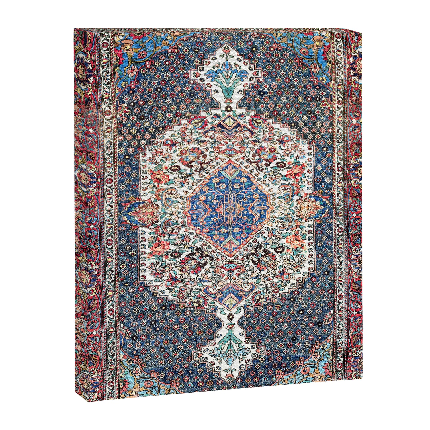 Bakhtiari Central Persian Rug Print Canvas Print Gallery Image 3
