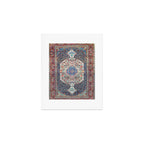 Bakhtiari Central Persian Rug Print Art Print Gallery Image 1