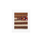 Bakhtiari Chahar Mahal  Northeast Persian Tasheh Print Art Print Gallery Image 1