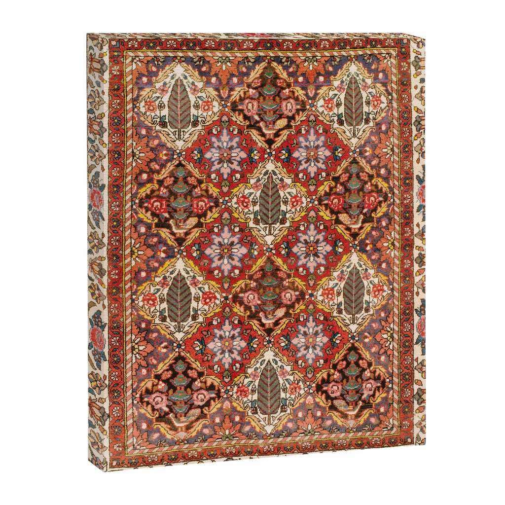Bakhtiari Shalamzar Antique West Persian Rug Print Canvas Print Gallery Image 3