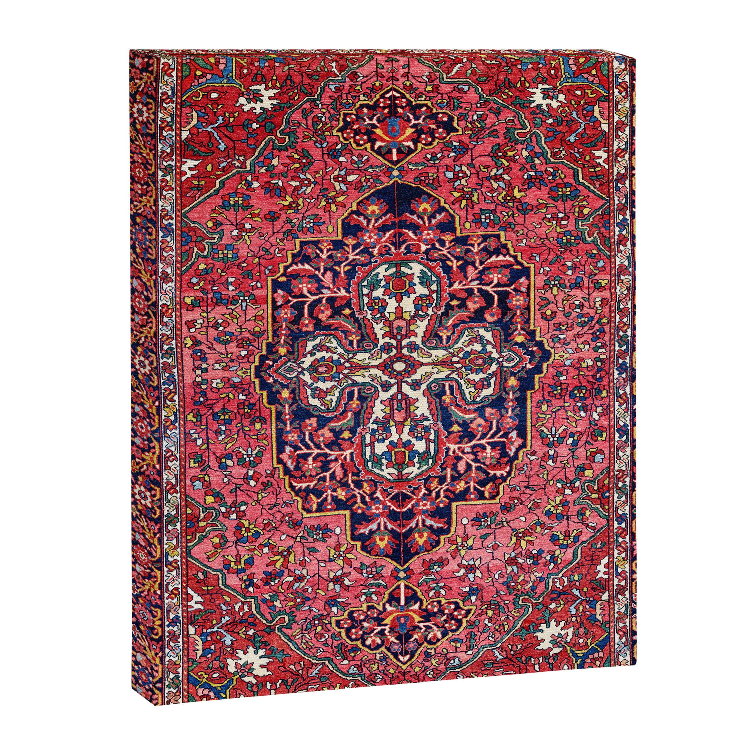 Bakhtiari West Central Persian Antique Rug Print Canvas Print Gallery Image 3