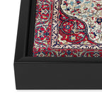 Bakhtiari West Central Persian Rug Print Framed Canvas Print Gallery Image 3