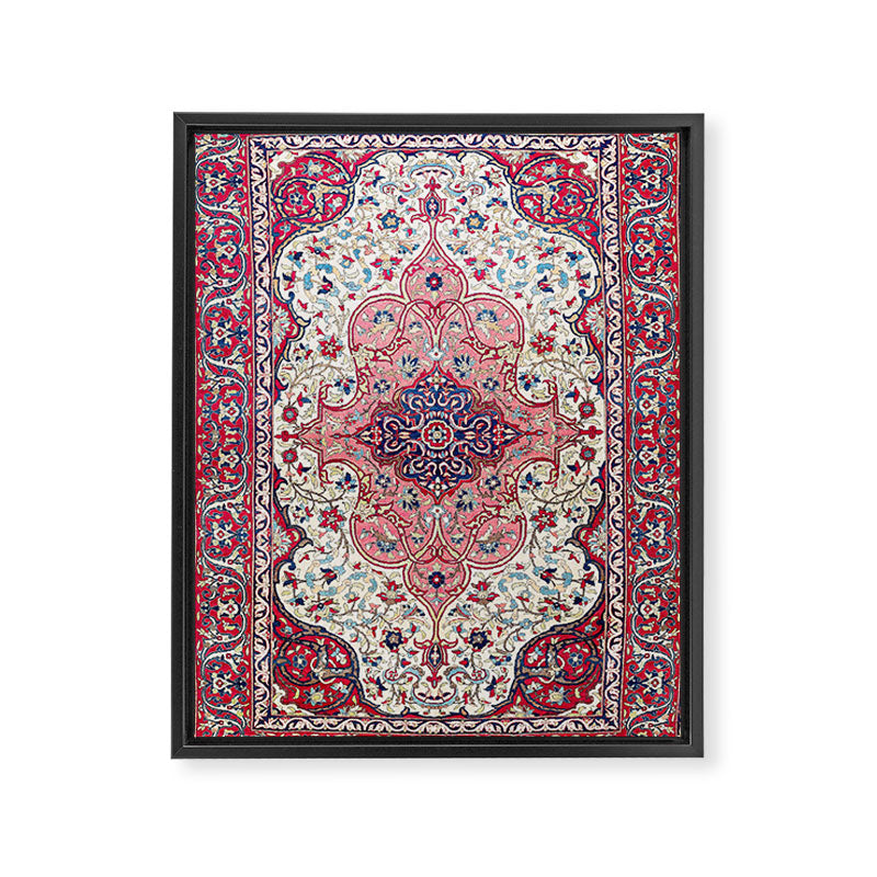 Bakhtiari West Central Persian Rug Print Framed Canvas Print Gallery Image 6