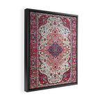 Bakhtiari West Central Persian Rug Print Framed Canvas Print Gallery Image 2