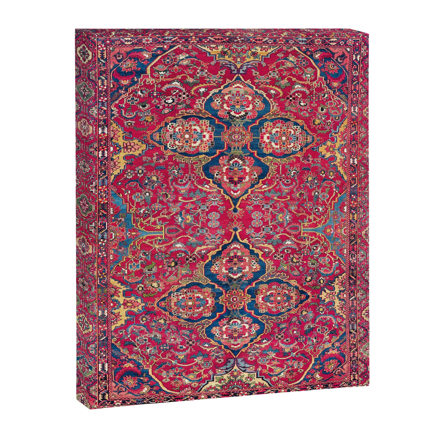 Bakhtiari West Persian Rug Print Canvas Print Gallery Image 3