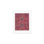 Bakhtiari West Persian Rug Print Art Print Gallery Image 1