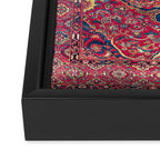 Bakhtiari West Persian Rug Print Framed Canvas Print Gallery Image 3