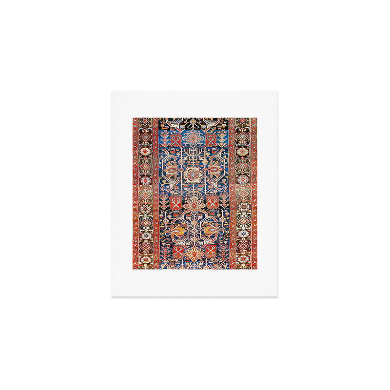 Baku South Caucasus Azerbaijan Rug Print Art Print Gallery Image 1