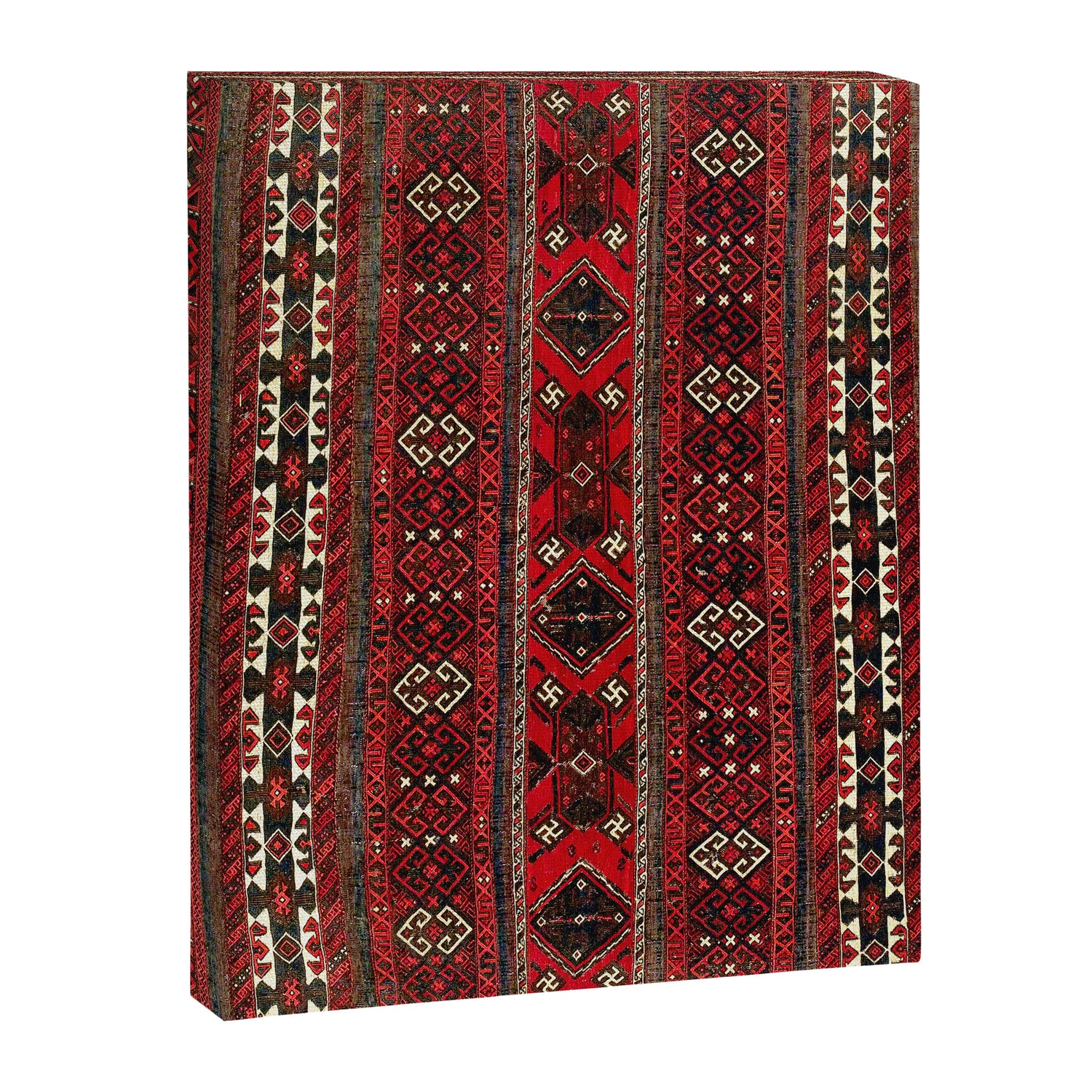 Baluch Flatweave  Antique Afghanistan  Rug Print Canvas Print Gallery Image 3