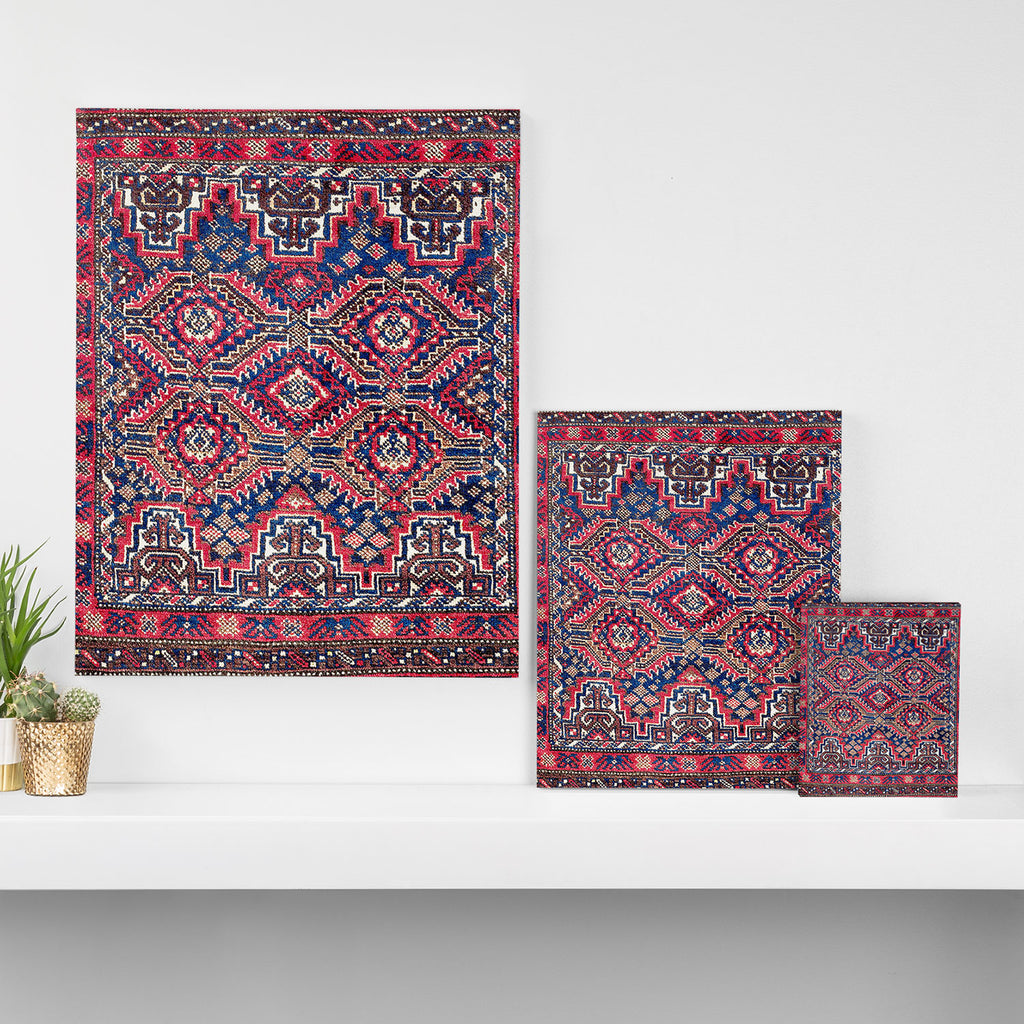 Baluch Khorasan Northeast Persian Bag Face Print Canvas Print Gallery Image 3