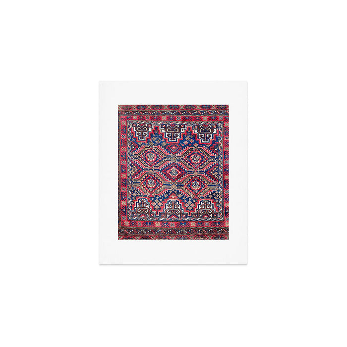 Baluch Khorasan Northeast Persian Bag Face Print Art Print Gallery Image 1