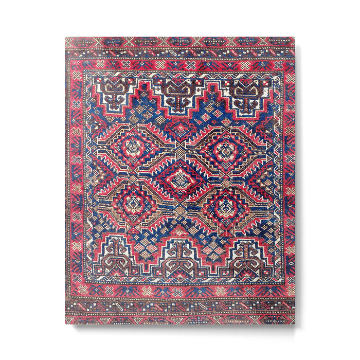 Baluch Khorasan Northeast Persian Bag Face Print Metal Print Gallery Image 1