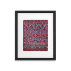 Baluch Khorasan Northeast Persian Bag Face Print Framed Art Print Gallery Image 6