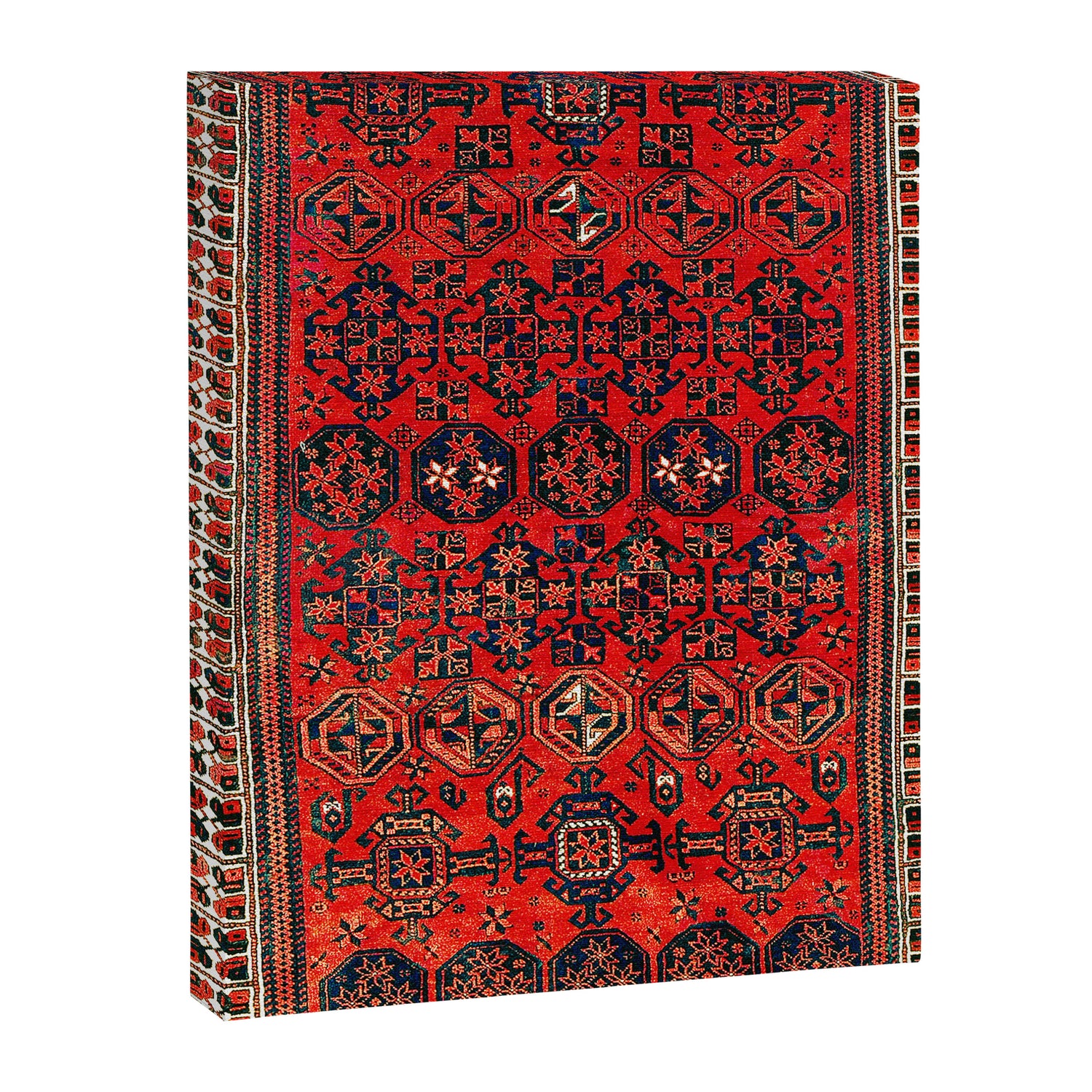 Baluch Khorasan Persian  Antique Rug Print Canvas Print Gallery Image 3