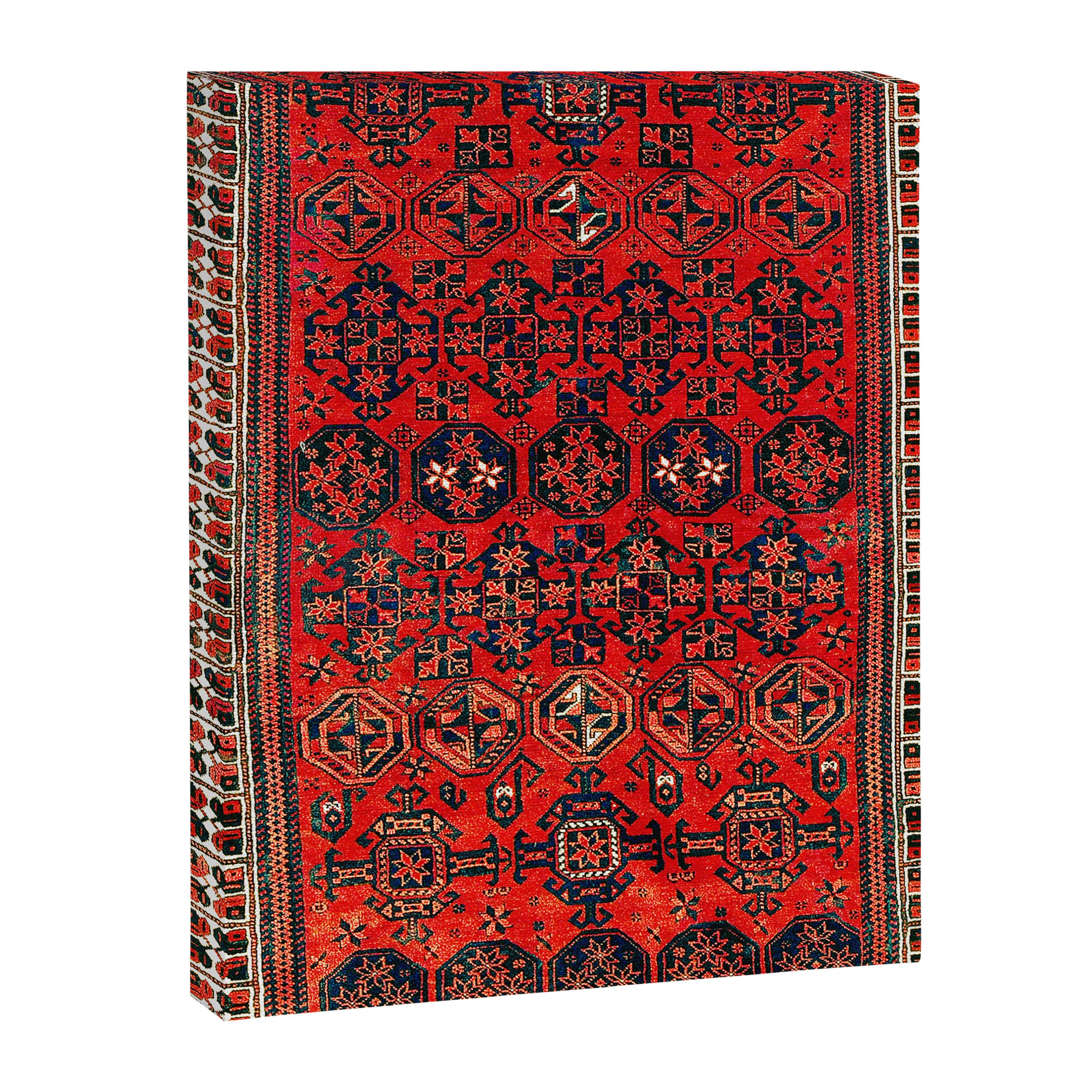 Baluch Khorasan Persian  Antique Rug Print Canvas Print Gallery Image 3
