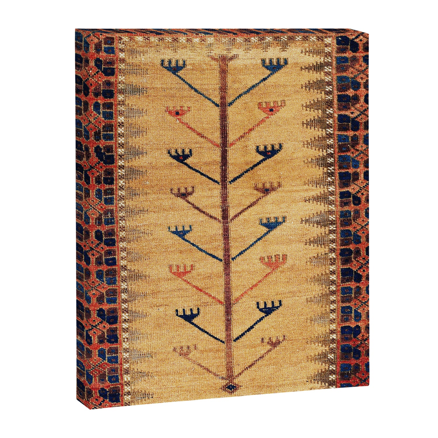Baluch Sofreh  Khorasan  Antique Tribal Persian Fabric Print Canvas Print Gallery Image 3