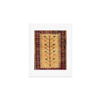Baluch Sofreh  Khorasan  Antique Tribal Persian Fabric Print Art Print Gallery Image 1