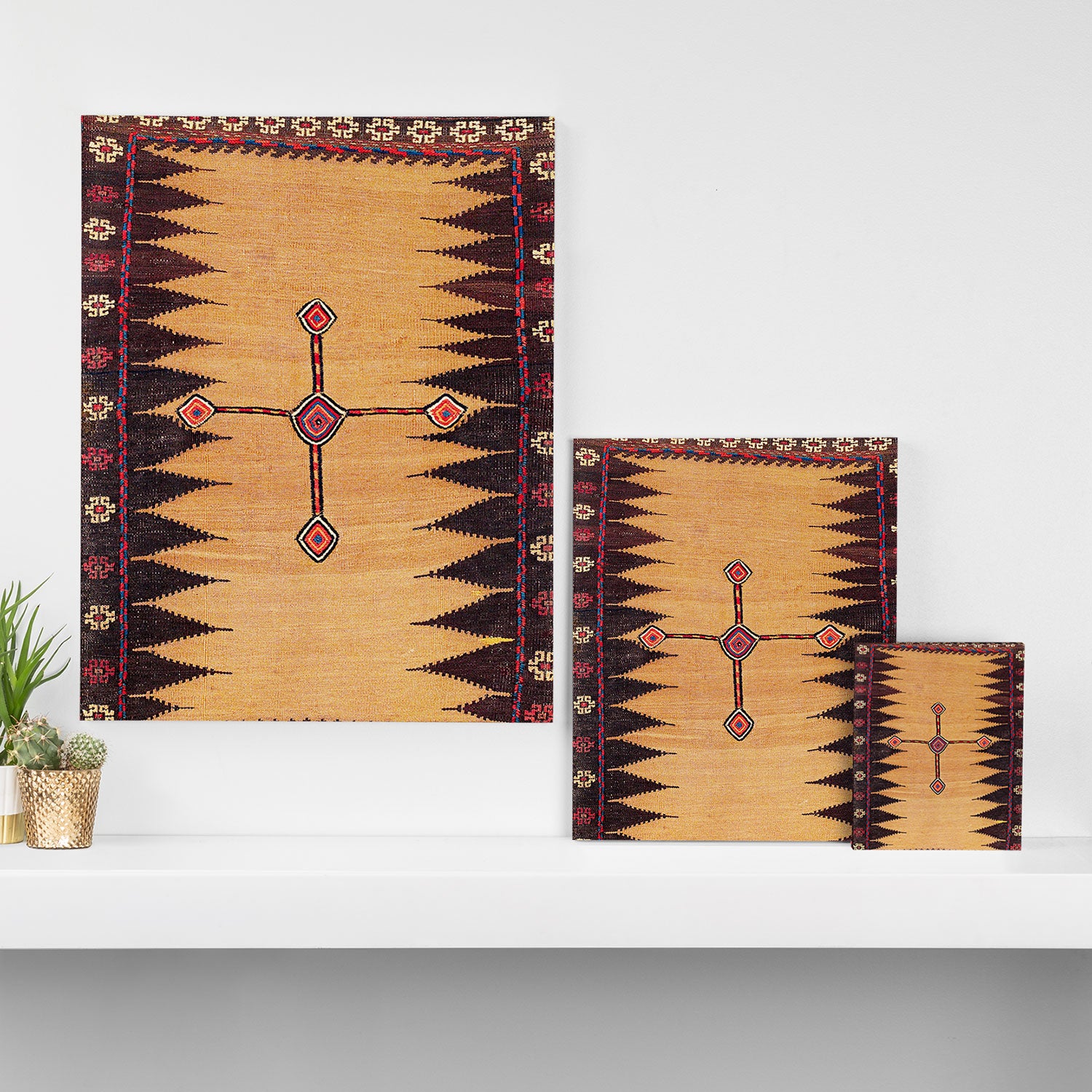 Baluch Sofreh Khorasan Northeast Persian Food Cover Print Canvas Print Gallery Image 3