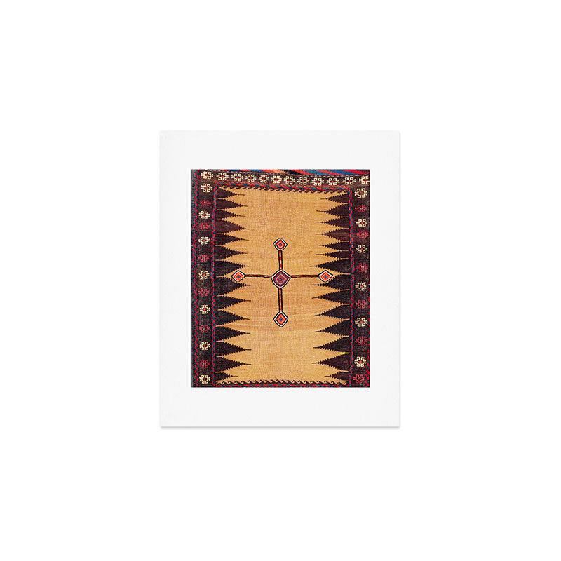 Baluch Sofreh Khorasan Northeast Persian Food Cover Print Art Print Gallery Image 1