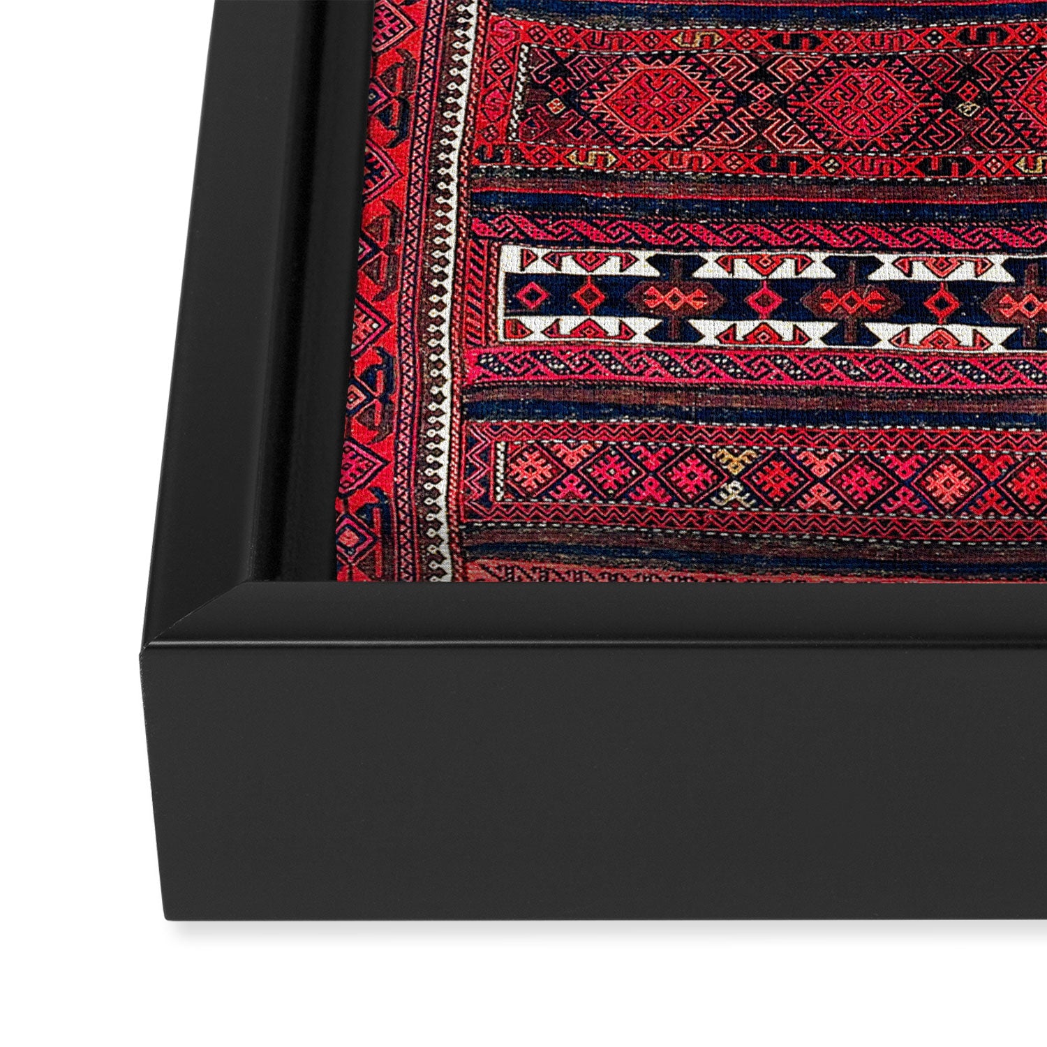Baluch Southwest Afghanistan Flatweave Print Framed Canvas Print Gallery Image 3