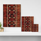 Belouch  Antique Khorasan Northeast Persian Rug Print Canvas Print Gallery Image 3