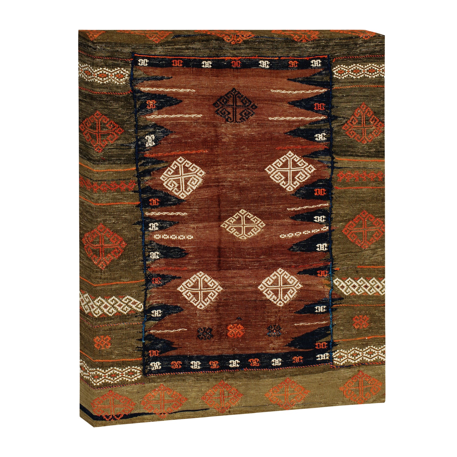 Belouch  Antique Khorassan Northeast Persian Rug Canvas Print Gallery Image 3