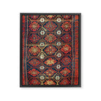 Belouch Khorassan Northeast Persian Rug Print Framed Canvas Print Gallery Image 3
