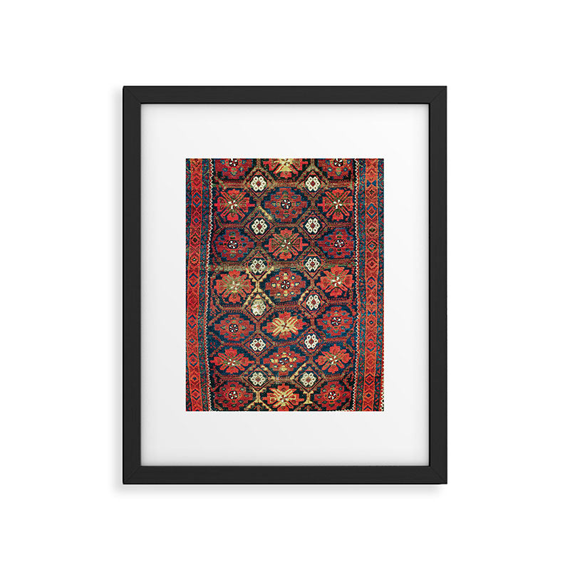 Belouch Khorassan Northeast Persian Rug Print Framed Art Print Gallery Image 4