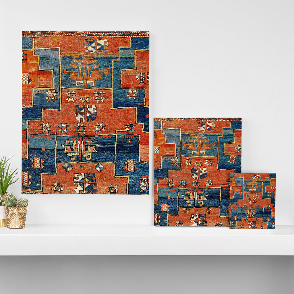 Bergama Northwest Anatolian Rug Print Canvas Print Gallery Image 3