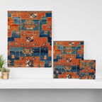 Bergama Northwest Anatolian Rug Print Canvas Print Gallery Image 3