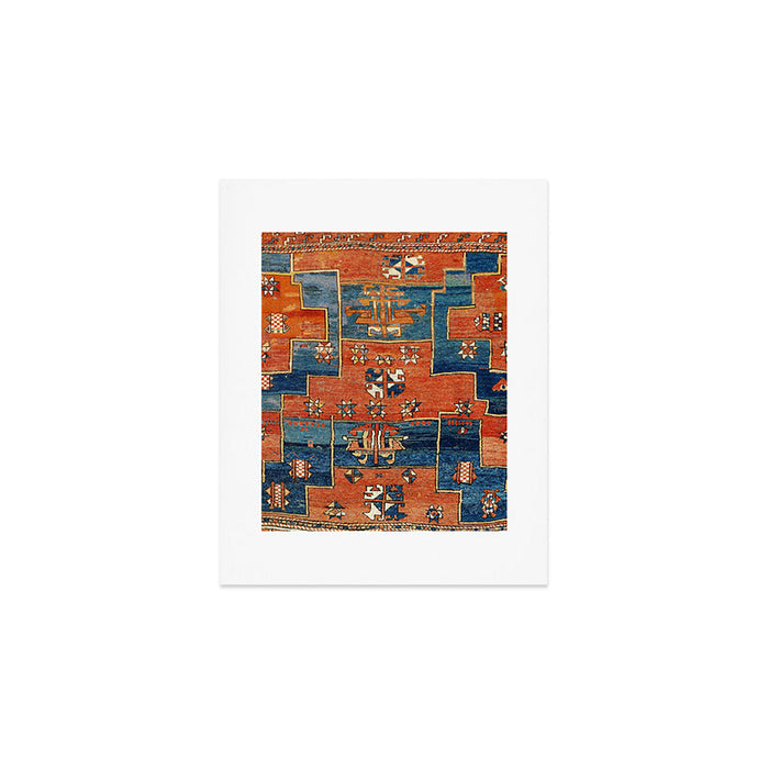 Bergama Northwest Anatolian Rug Print Art Print Gallery Image 1