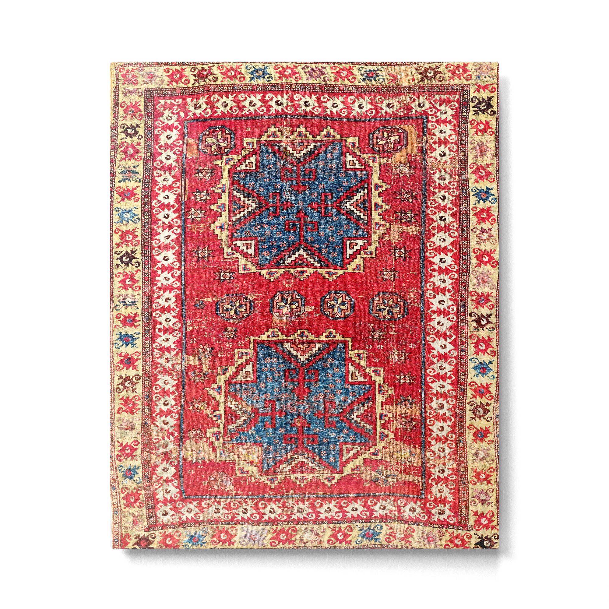 Bergama Northwest Anatolian Rug Metal Print Gallery Image 4