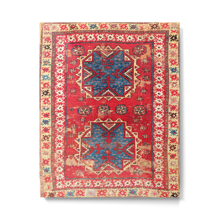 Bergama Northwest Anatolian Rug Metal Print Gallery Image 1