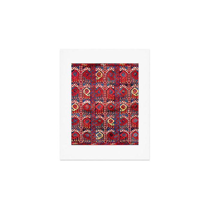 Beshir Central Asia Amu Darya Rug Art Print Gallery Image 1