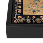 Bessarabian Floral European Kilim Print Framed Canvas Print Gallery Image 3
