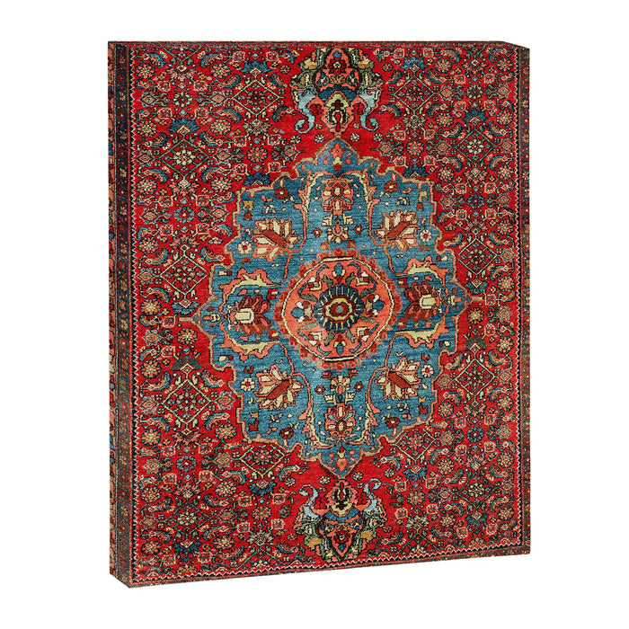 Bidjar Antique Kurdish Northwest Persian Rug Print Canvas Print Gallery Image 1