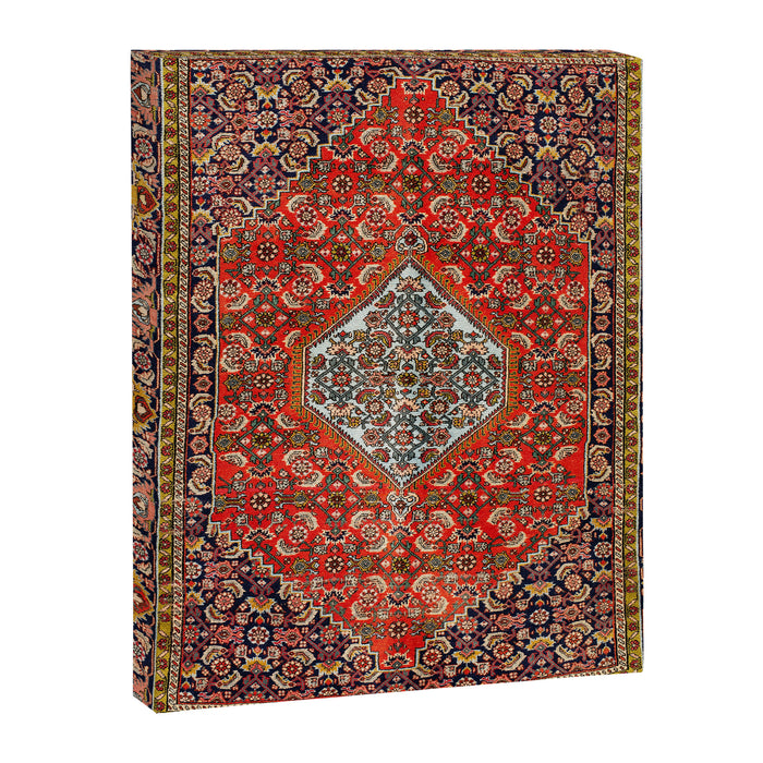 Bidjar Persian Rug Print Canvas Print Gallery Image 1
