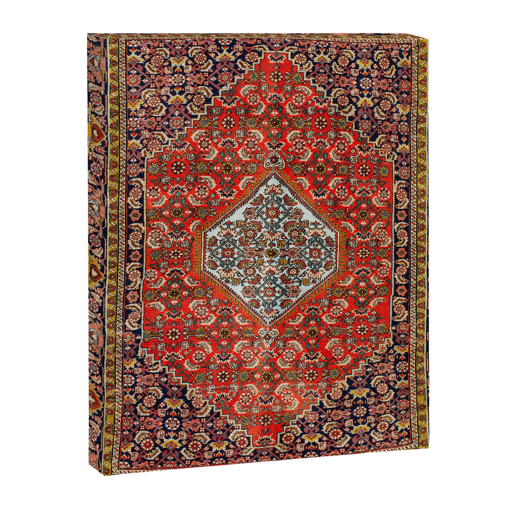 Bidjar Persian Rug Print Canvas Print Gallery Image 3