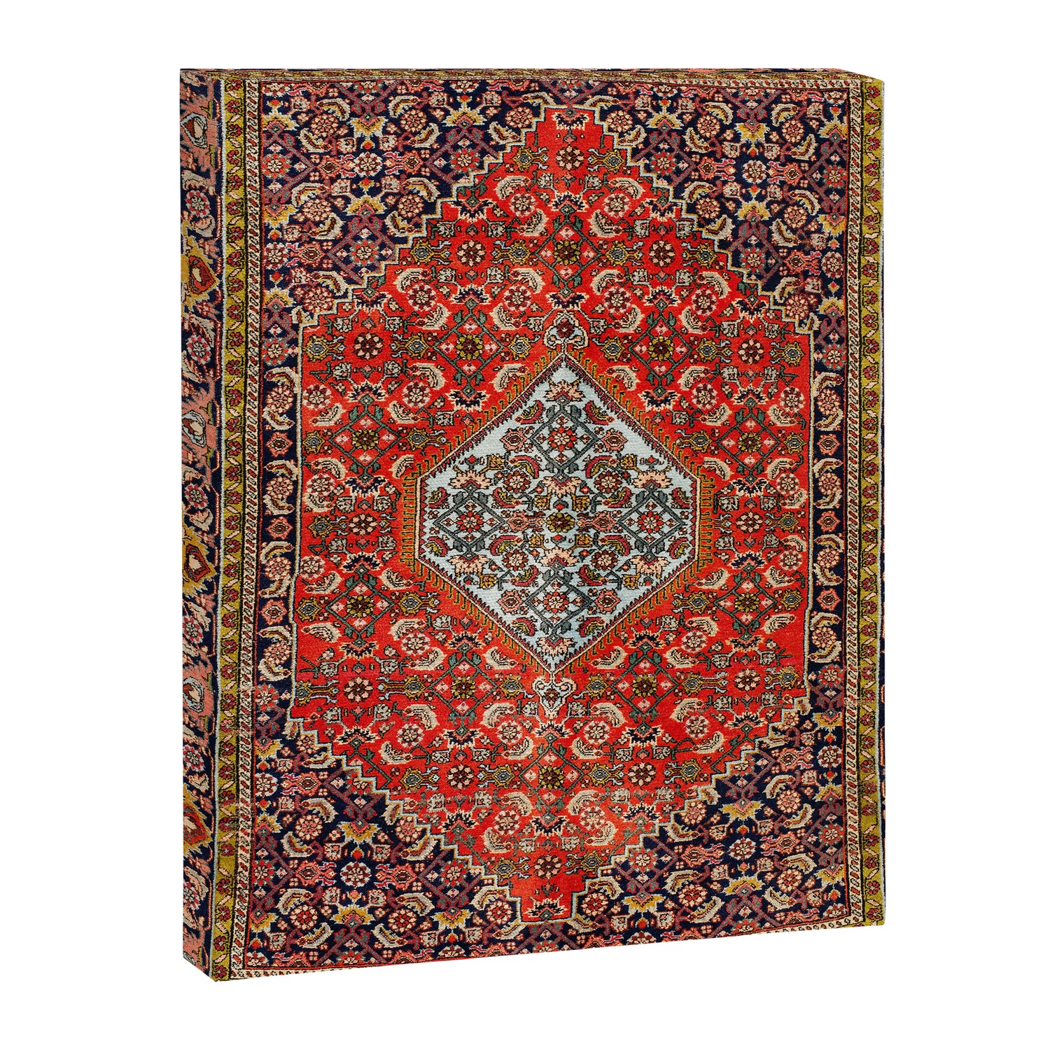 Bidjar Persian Rug Print Canvas Print Gallery Image 3
