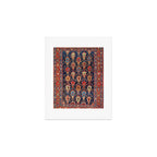 Bijar Kurdish Northwest Persian Rug Print Art Print Gallery Image 1