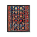 Bijar Kurdish Northwest Persian Rug Print Framed Canvas Print Gallery Image 6