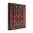 Bijar Kurdish Northwest Persian Rug Print Framed Canvas Print Gallery Image 2