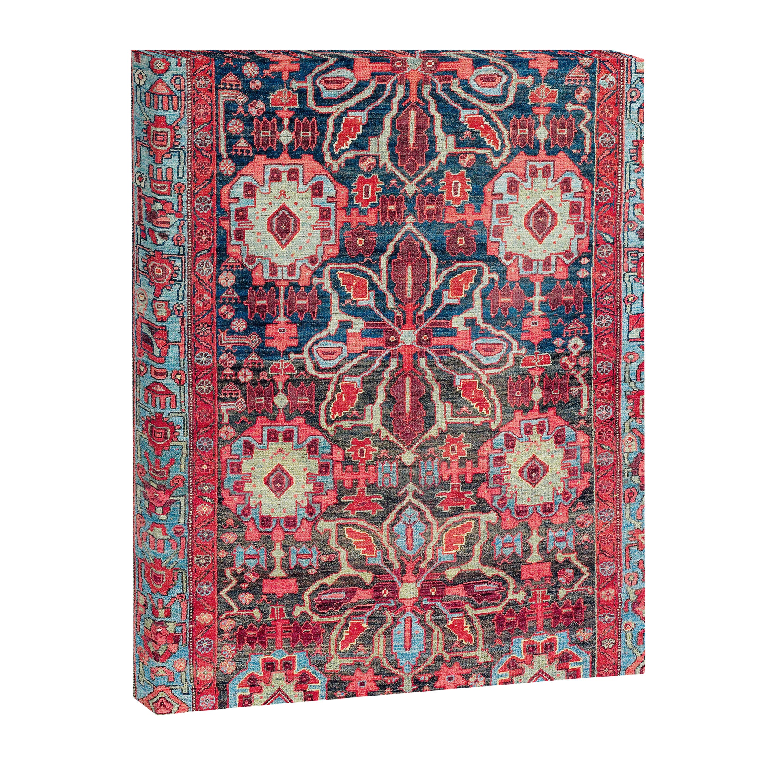 Bijar Kurdish Northwest Persian Rug Print Canvas Print Gallery Image 3