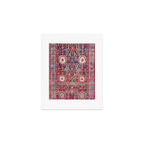 Bijar Kurdish Northwest Persian Rug Print Art Print Gallery Image 1