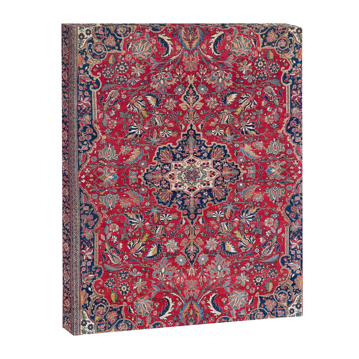 Bijar Kurdish Northwest Persian Rug Print Canvas Print Gallery Image 3