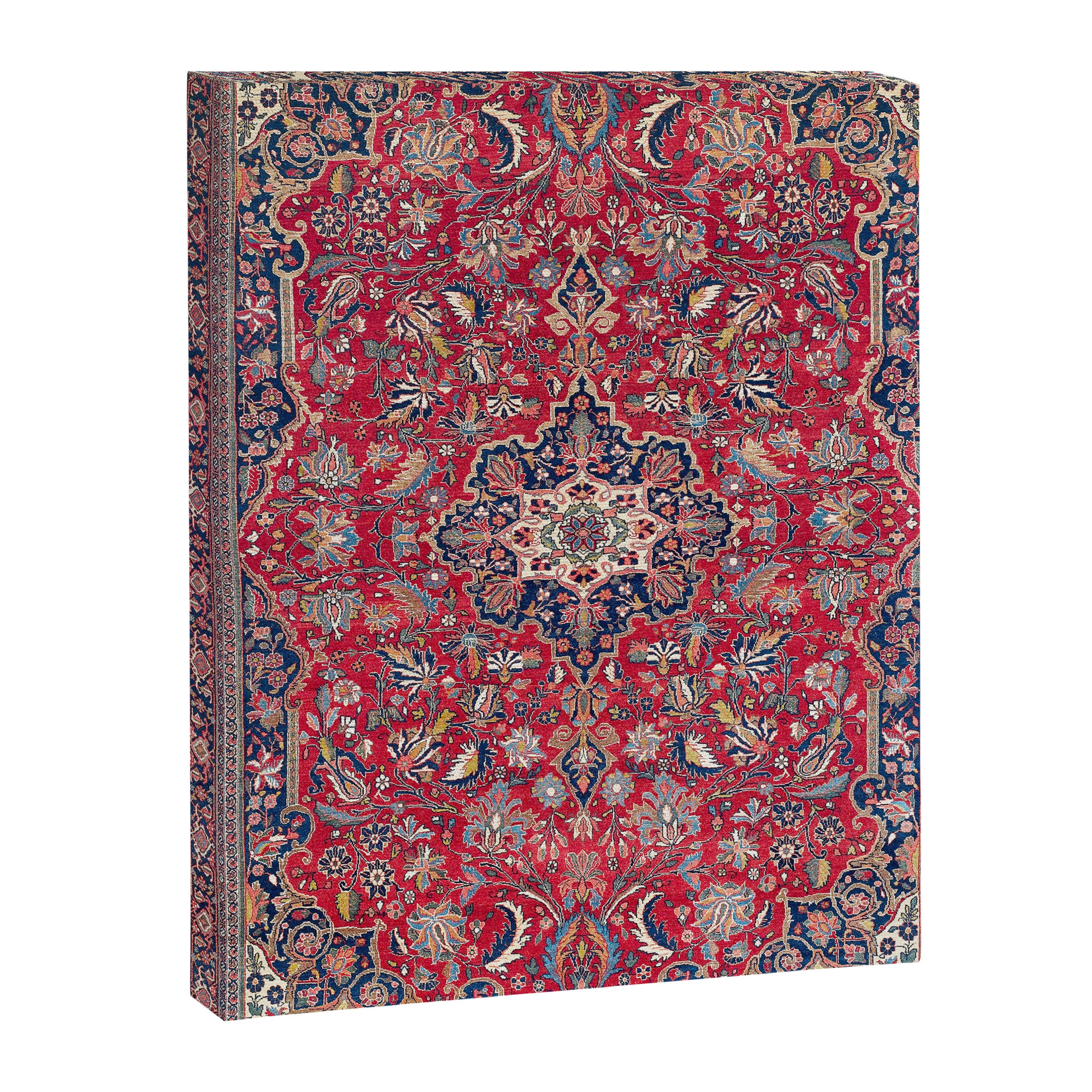 Bijar Kurdish Northwest Persian Rug Print Canvas Print Gallery Image 3