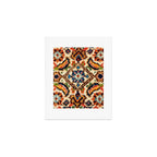 Birjand Vintage Persian Rug Print Art Print Gallery Image 1