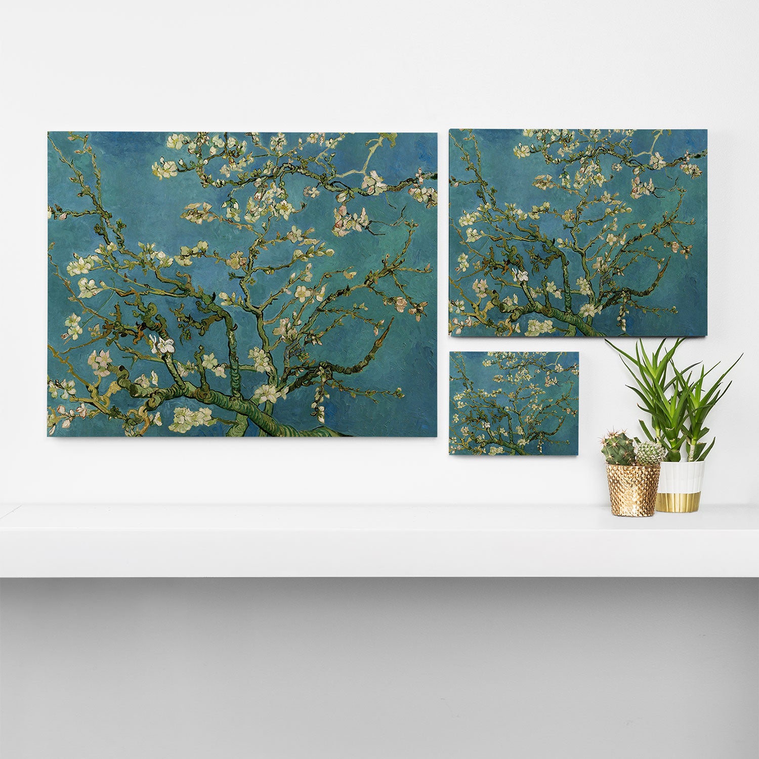 Blossoming Almond Tree Vincent Van Gogh Canvas Print Gallery Image 3