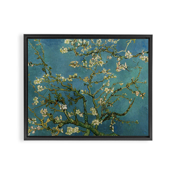 Blossoming Almond Tree Vincent Van Gogh Framed Canvas Print Gallery Image 1